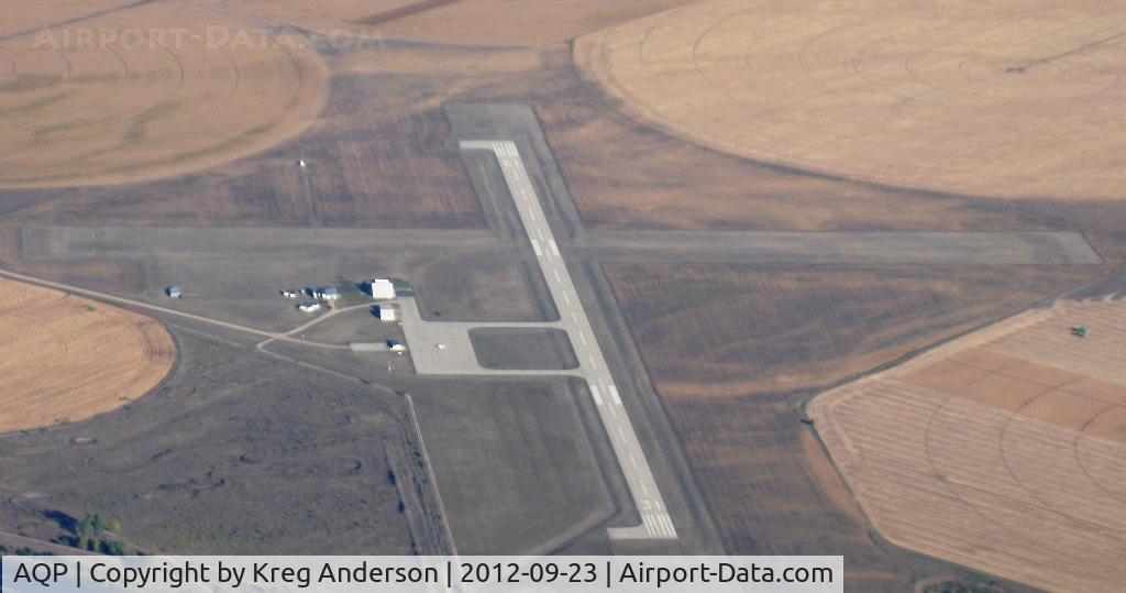 Appleton Municipal Airport (AQP) - Appleton Municipal Airport in Appleton, MN from 6500 ft.