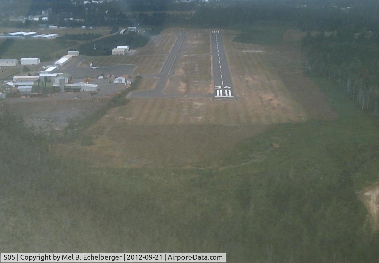 Bandon State Airport (S05) - Final Runway 34
