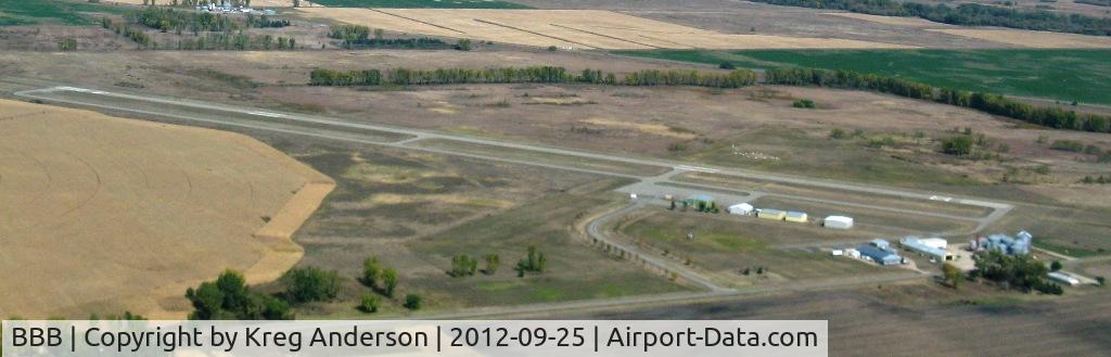 Benson Municipal Airport (BBB) - On downwind for runway 32 at Benson Municipal Airport in Benson, MN.