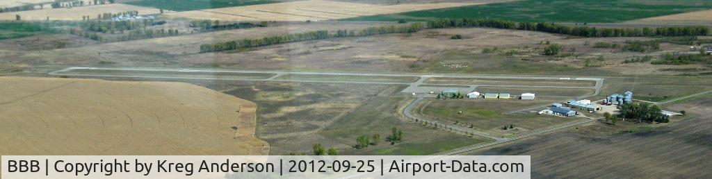Benson Municipal Airport (BBB) - On downwind for runway 32 at Benson Municipal Airport in Benson, MN.