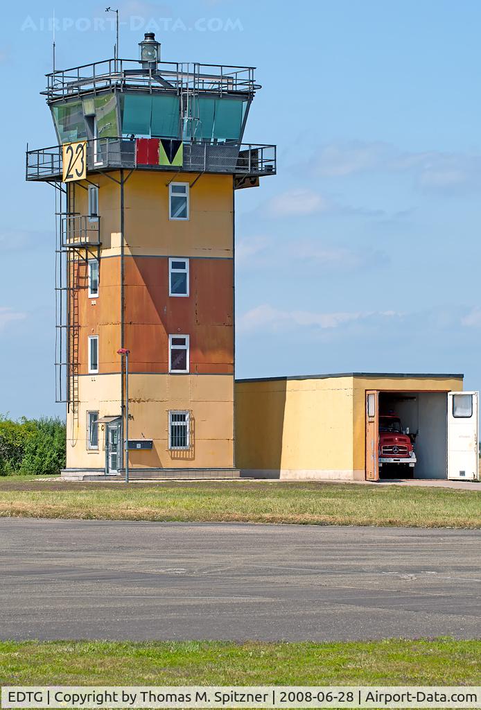 Bremgarten Airport, Freiburg/Breisgau, Baden-Württemberg Germany (EDTG) - Former EDTG tower building, replaced by a new one in 2012. 