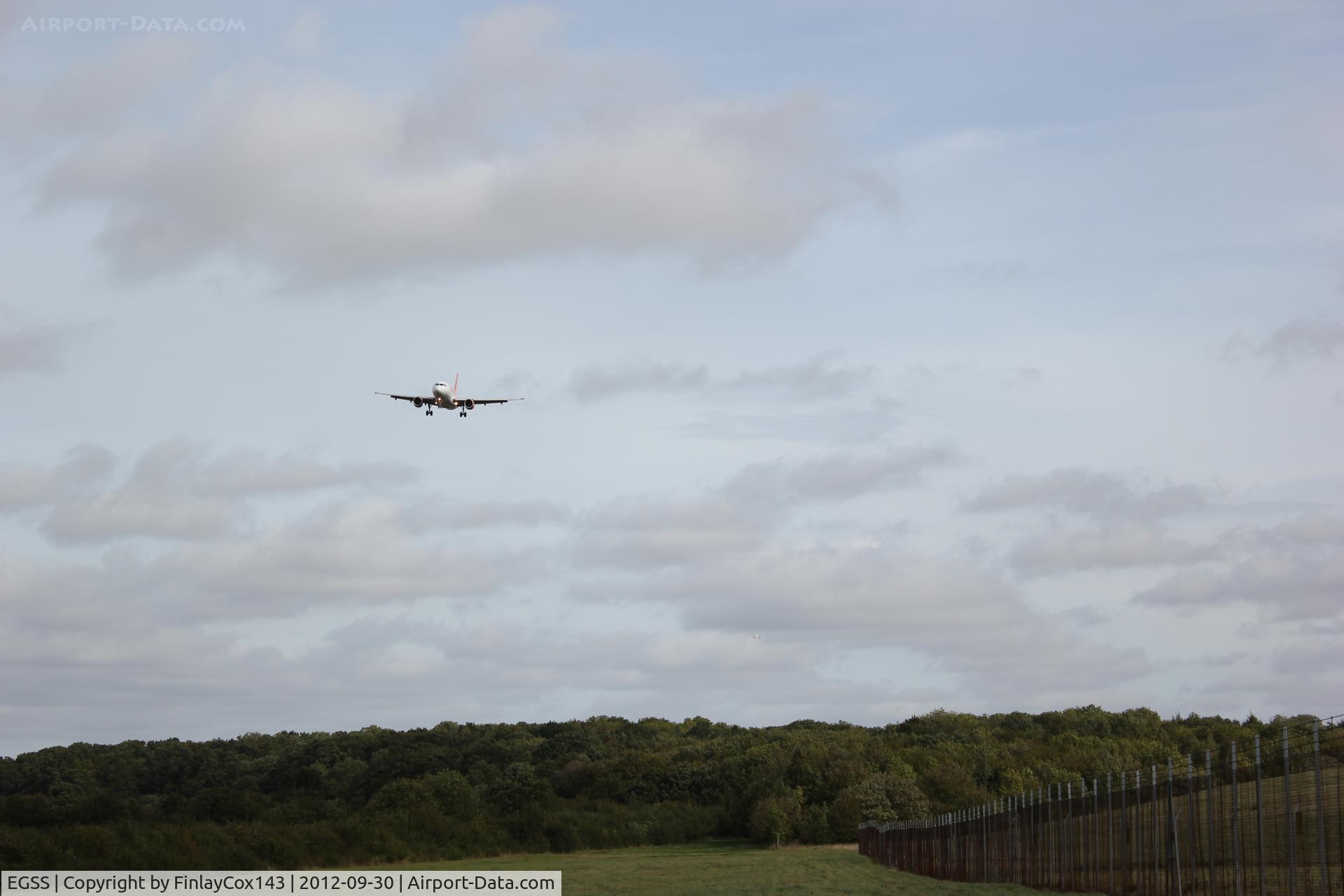 London Stansted Airport, London, England United Kingdom (EGSS) - Planes coming into London Stansted