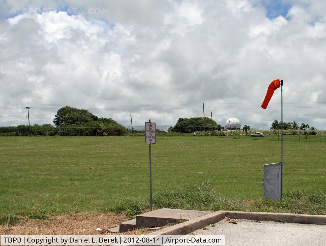 Grantley Adams International Airport, Bridgetown Barbados (TBPB) - On the eastern periphery of Grantley Adams International Airport is a small heliport.