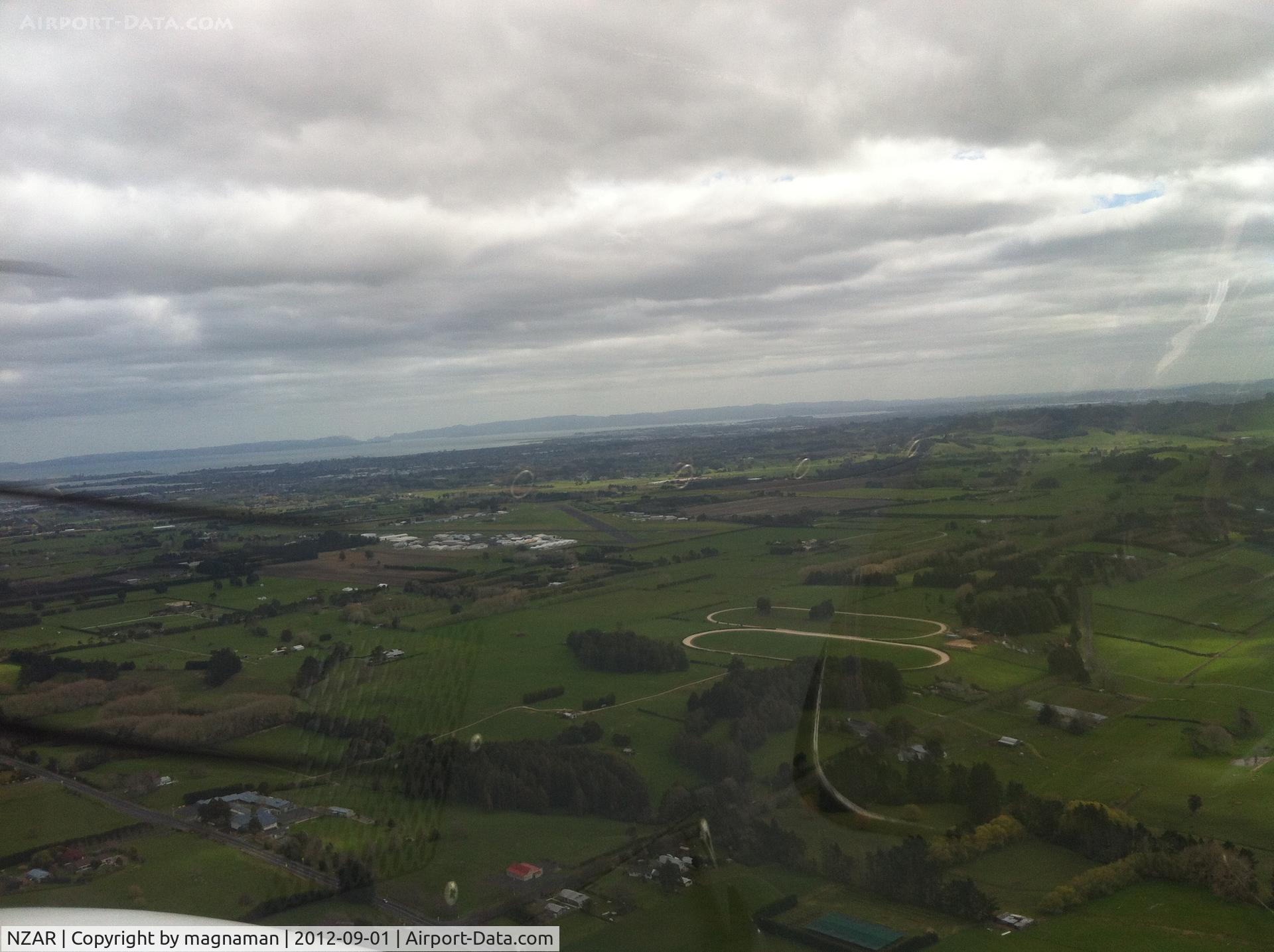 Ardmore Airport, Auckland New Zealand (NZAR) - Just about coming downwind for finals.
