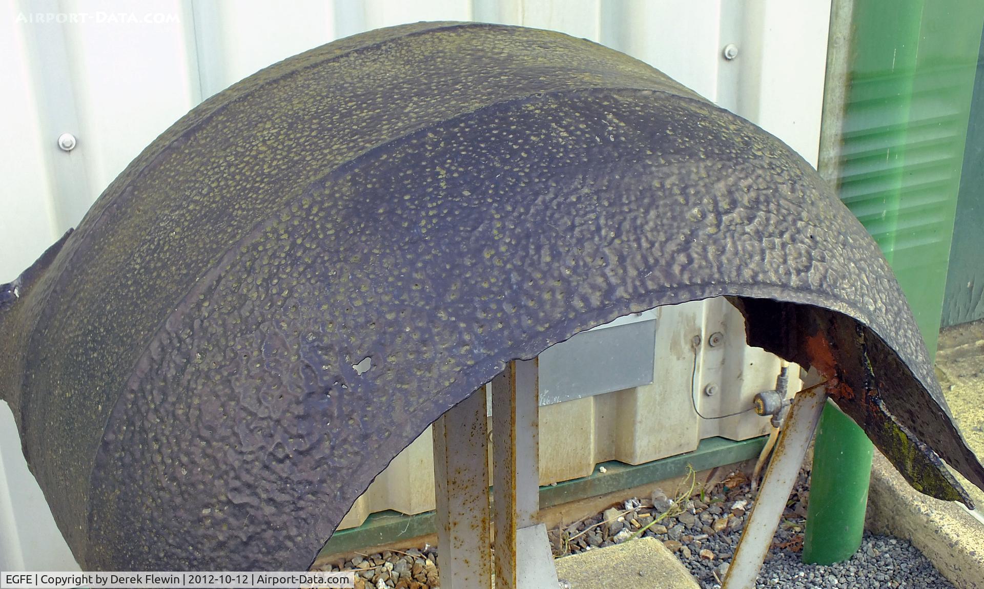 Haverfordwest Aerodrome Airport, Haverfordwest, Wales United Kingdom (EGFE) - Casing.