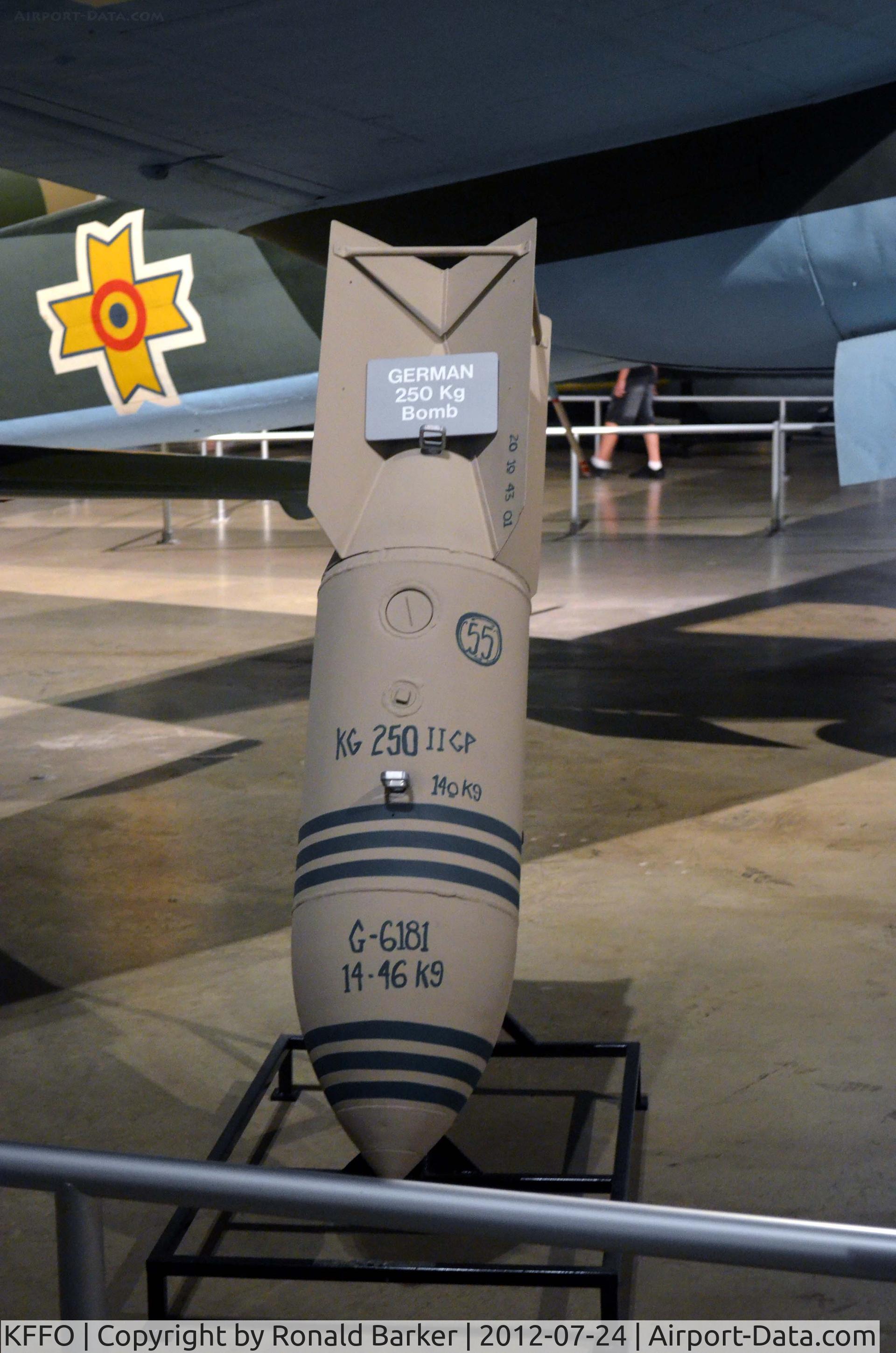 Wright-patterson Afb Airport (FFO) - German 250 kg bomb