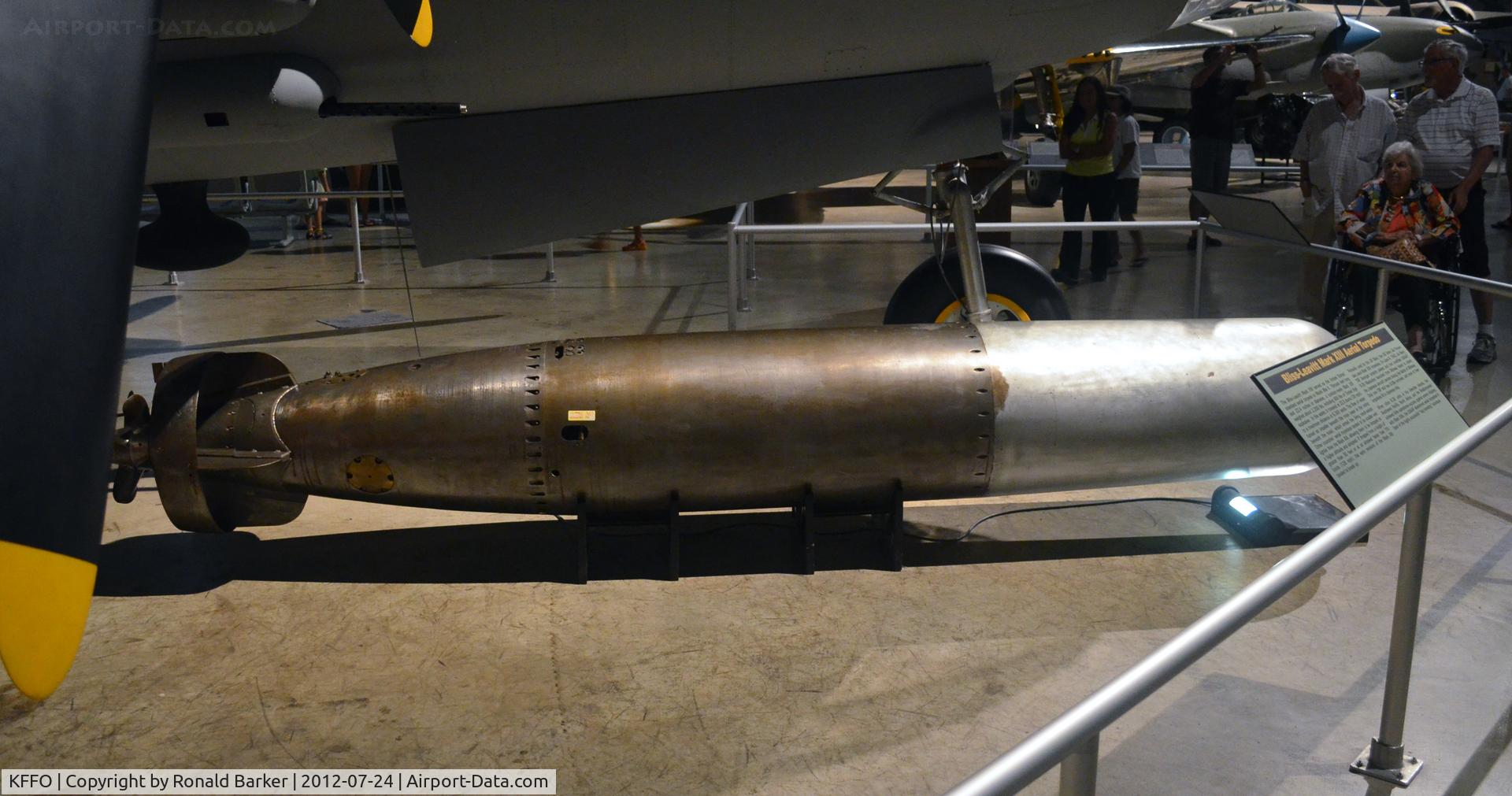 Wright-patterson Afb Airport (FFO) - Mk XIII  Aerial torpedo AF Museum