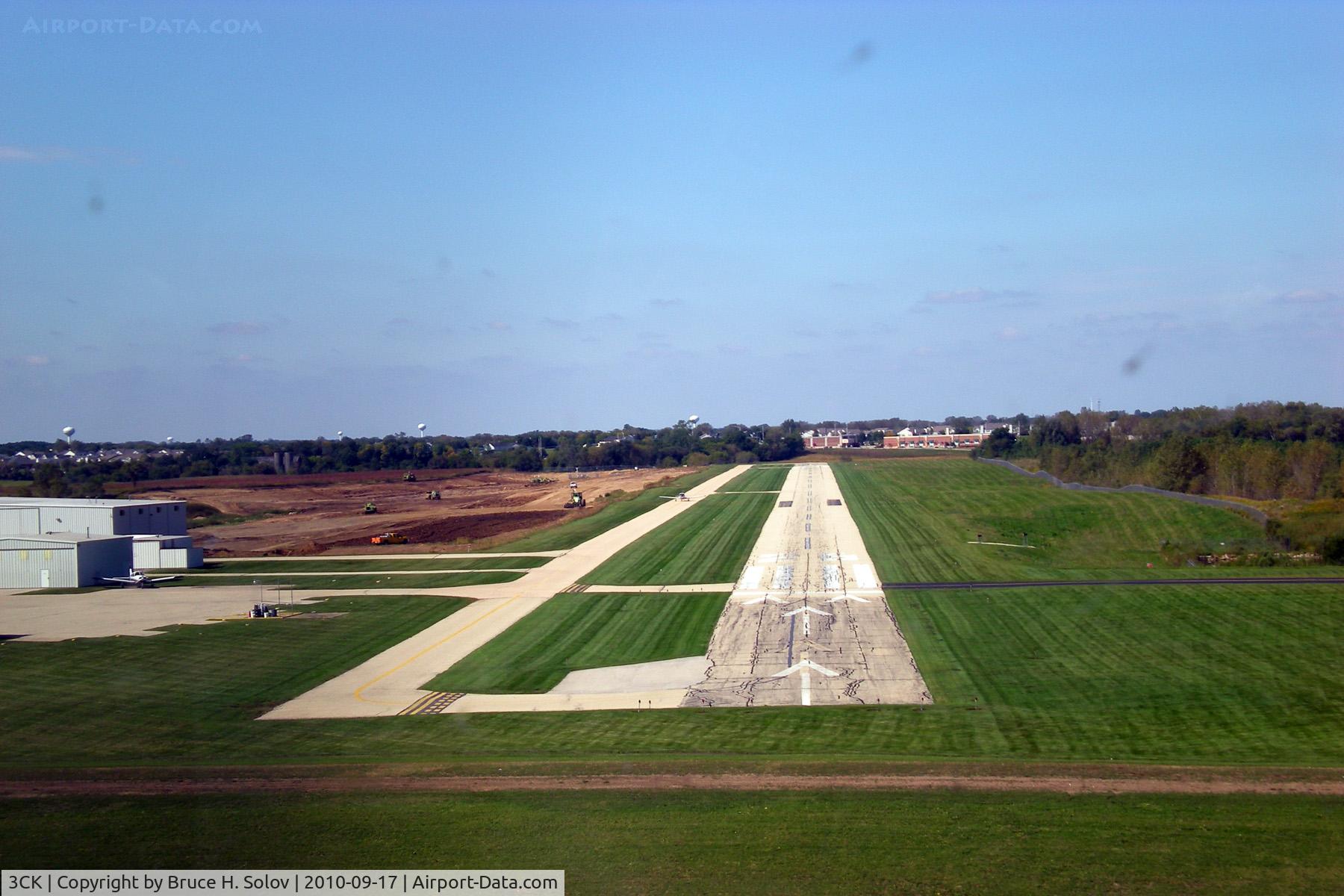 Lake In The Hills Airport (3CK) - My brother and I on approach to 3CK