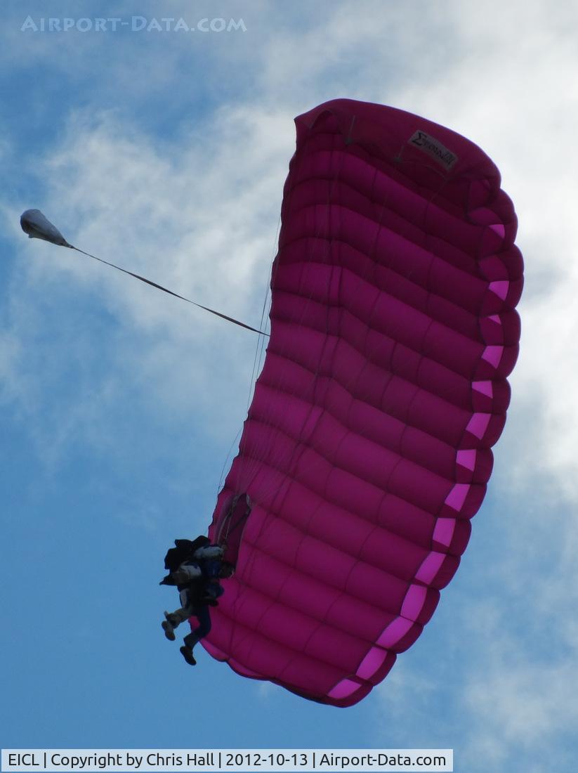 Clonbullogue Aerodrome Airport, Clonbullogue, County Offaly Ireland (EICL) - parachuting at Clonbullogue Aerodrome, Ireland