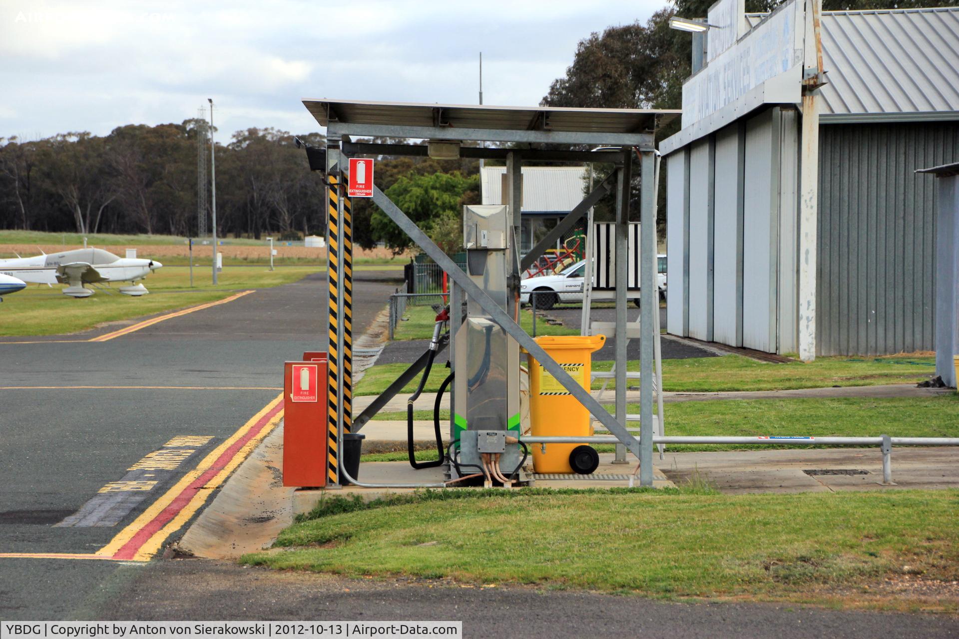 Bendigo Airport, Bendigo, Victoria Australia (YBDG) - Fuel Depot