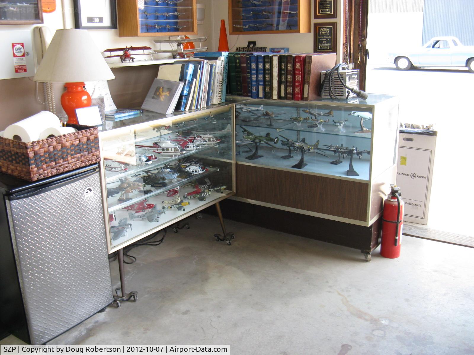 Santa Paula Airport (SZP) - Aviation Museum of Santa Paula. The Quinn Museum Hangar.