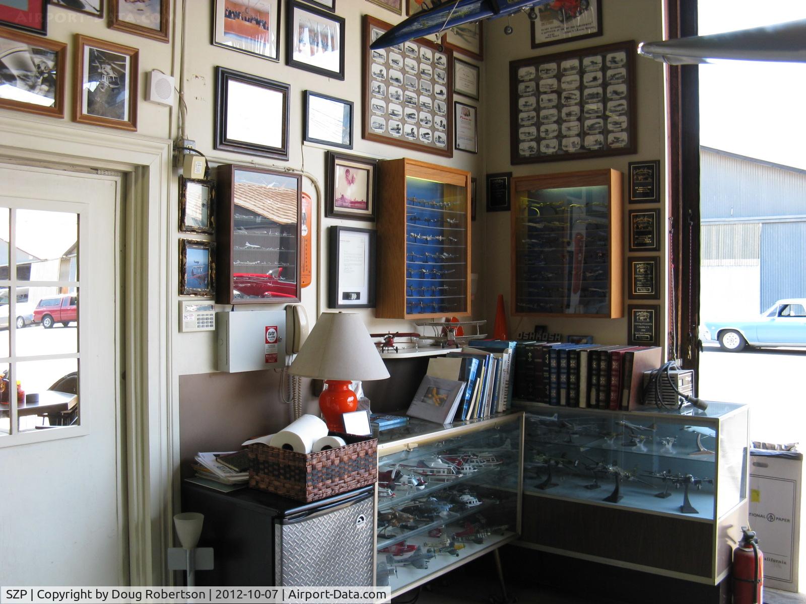 Santa Paula Airport (SZP) - Aviation Museum of Santa Paula. The Quinn Museum Hangar.