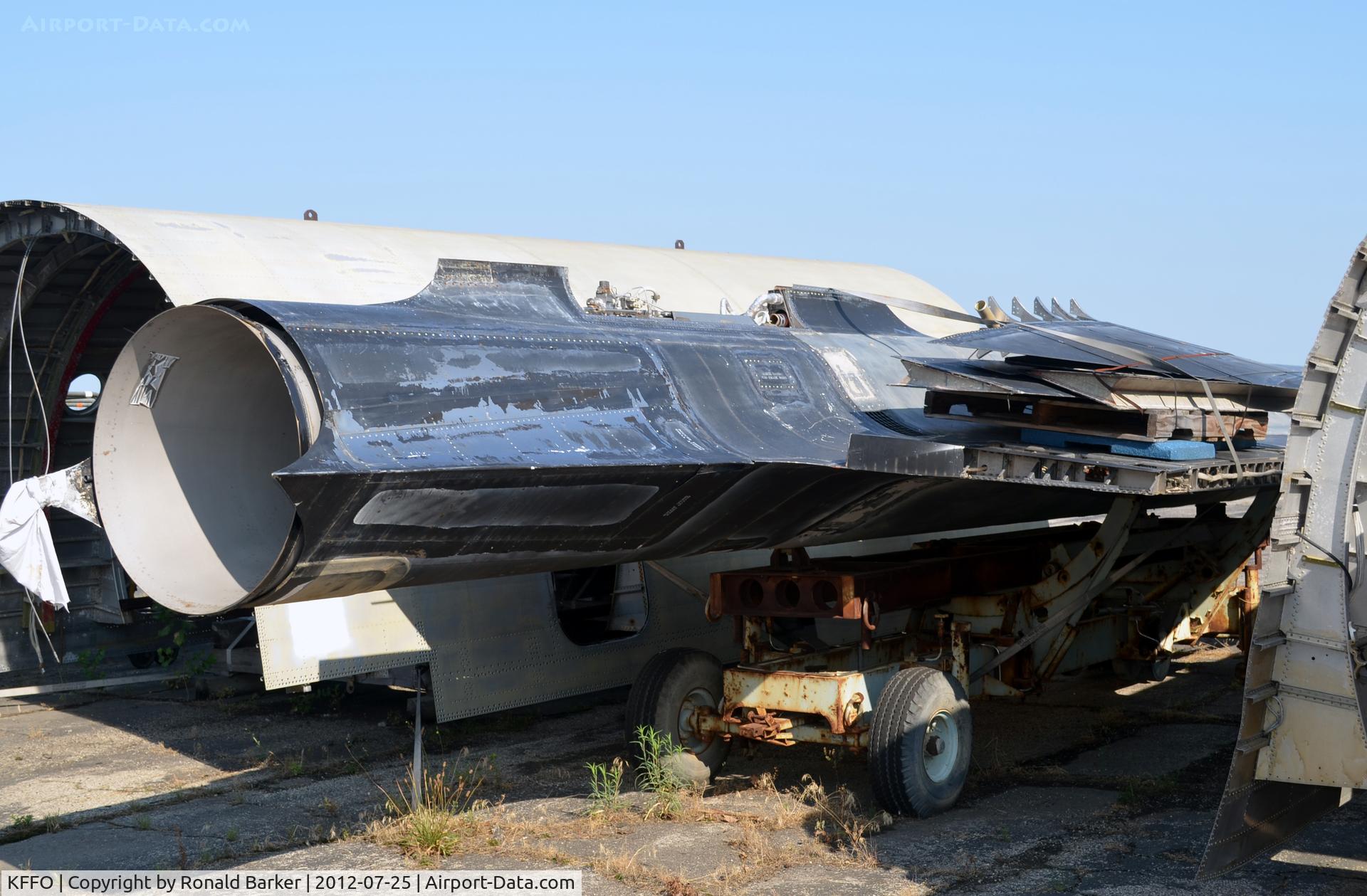 Wright-patterson Afb Airport (FFO) - D-21B in storage