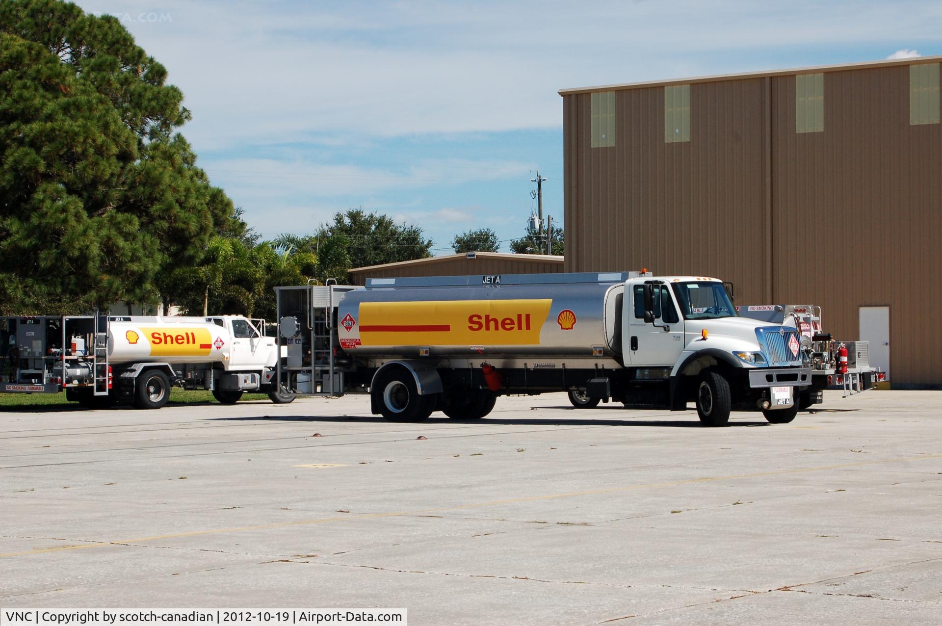 Venice Municipal Airport (VNC) - Aviation Fuel Trucks at Venice Municipal Airport, Venice, FL