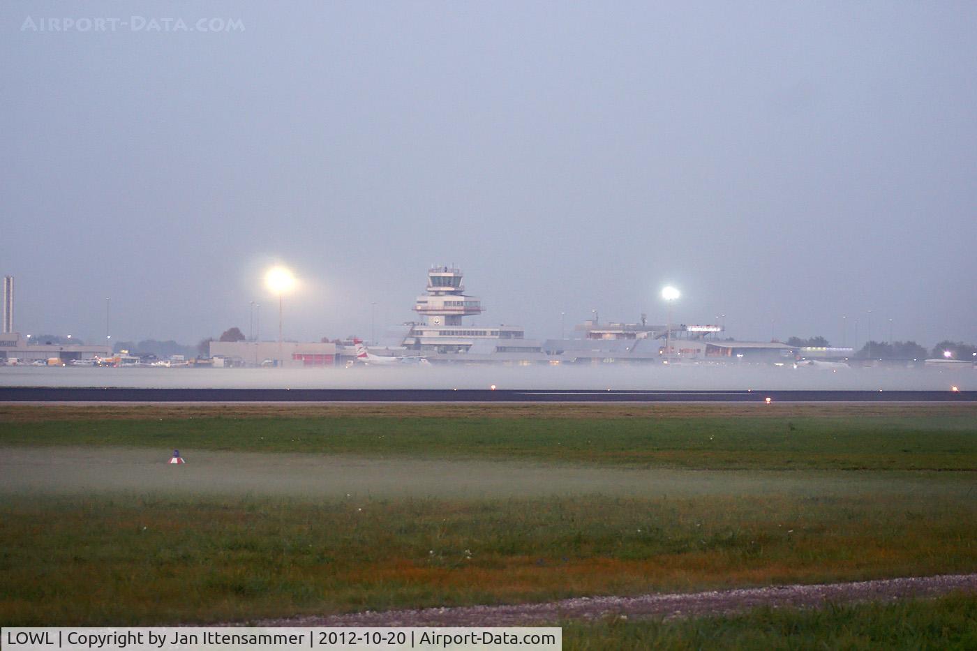 Linz Airport (Blue Danube Airport), Linz Austria (LOWL) - LOWL FOG