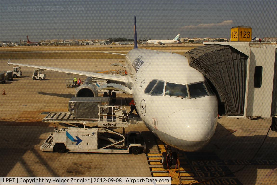 Portela Airport (Lisbon Airport), Portela, Loures (serves Lisbon) Portugal (LPPT) - At gangway 123....