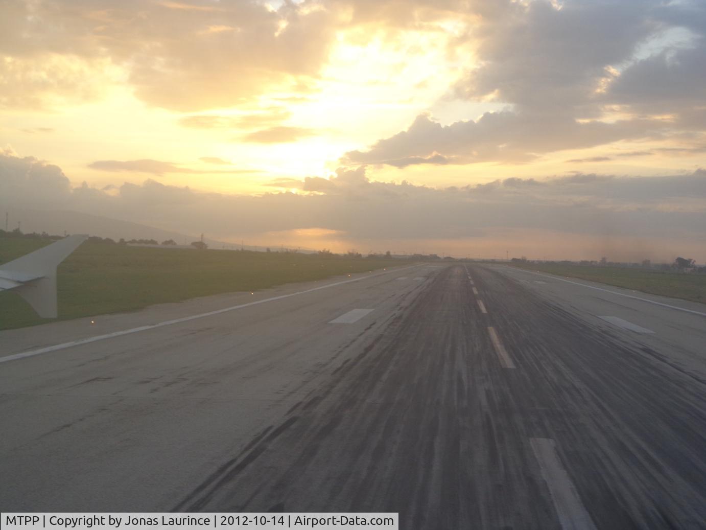 Port-au-Prince International Airport (Toussaint Louverture Int'l), Port-au-Prince Haiti (MTPP) - Sunset at the Toussaint Louverture International Airport of Port-au-Prince