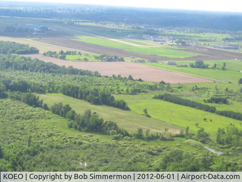 L O Simenstad Municipal Airport (OEO) - Approaching from the SE.