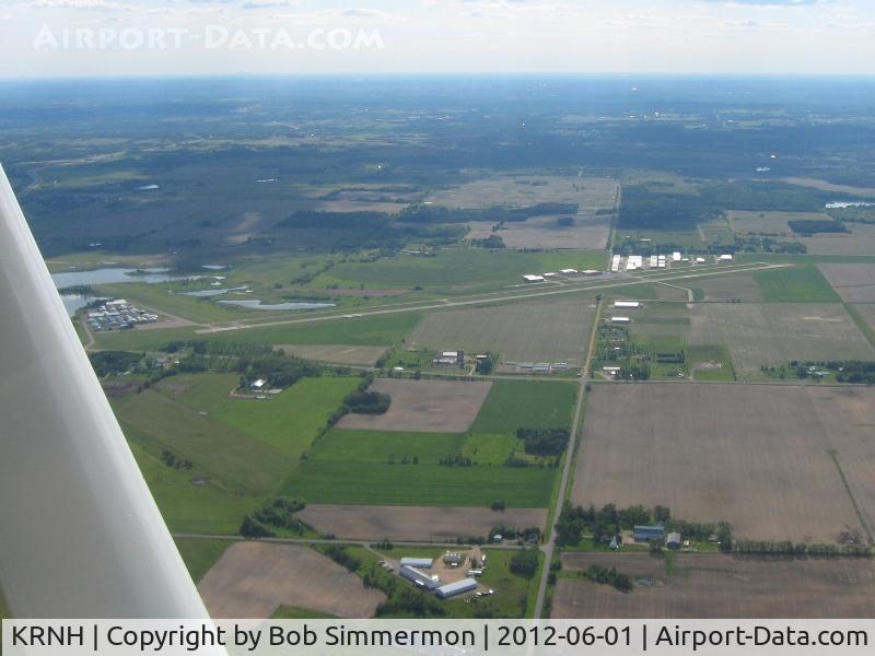New Richmond Regional Airport (RNH) - Looking west.