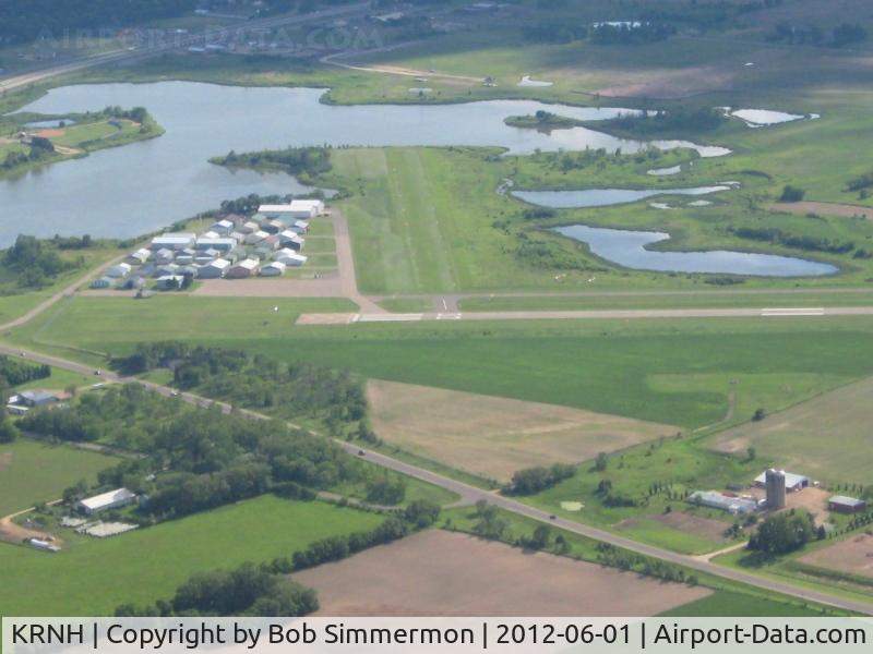 New Richmond Regional Airport (RNH) - Looking west.