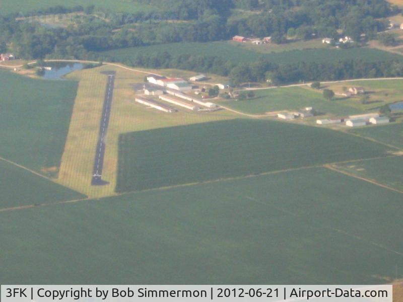 Franklin Flying Field Airport (3FK) - Looking SW