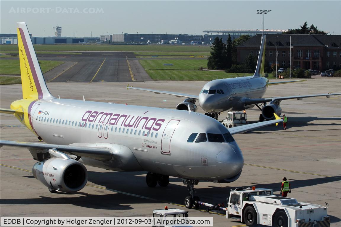 Berlin Brandenburg International Airport, Berlin Germany (EDDB) - Upps, Delta-Alpha-Golf-Whisky-Bravo has just stumbled....