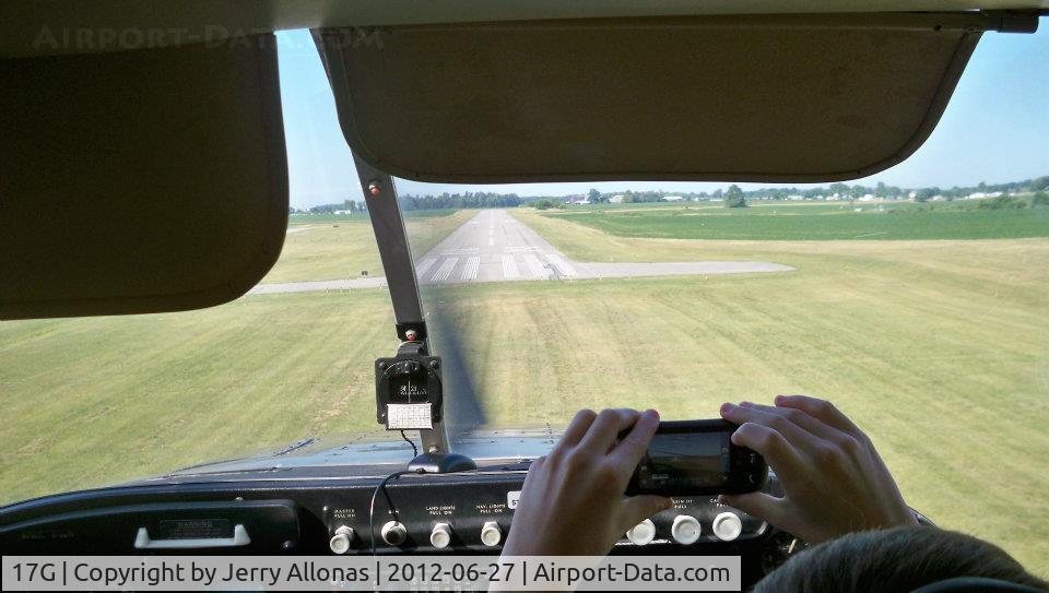 Port Bucyrus-crawford County Airport (17G) - Final RWY 22 at Bucyrus, Ohio