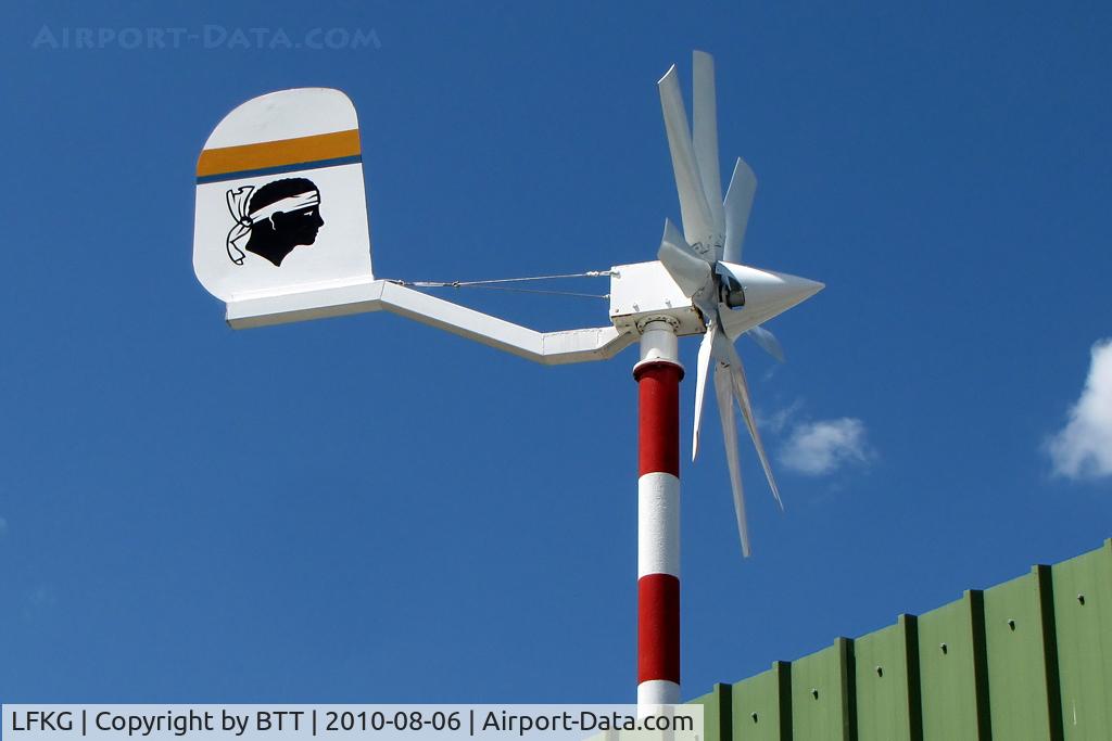 Ghisonaccia Alzitone Airport, Ghisonaccia France (LFKG) - Corsican weathercock