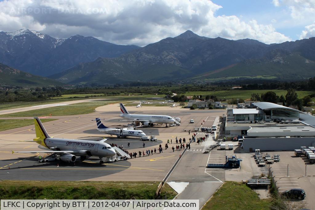 Calvi Sainte-Catherine Airport, Calvi France (LFKC) - Calvi Airport control tower view