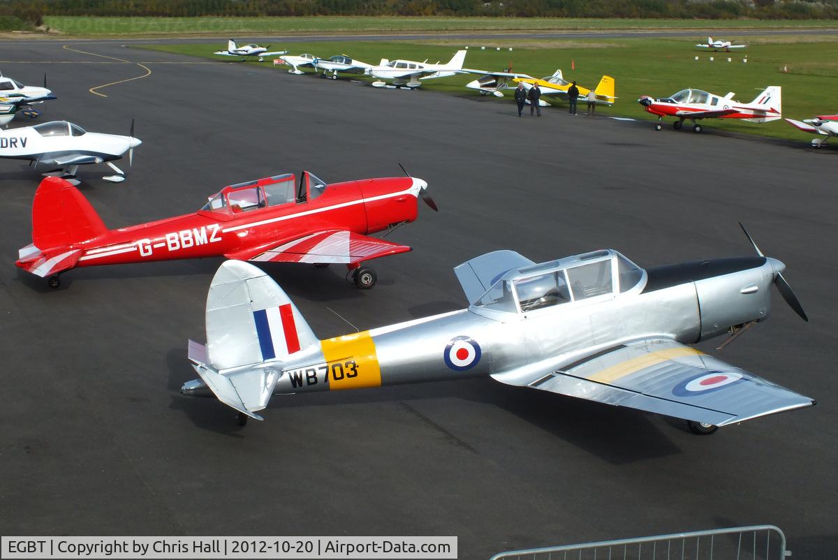 Turweston Aerodrome Airport, Turweston, England United Kingdom (EGBT) - visitors at Turweston's 