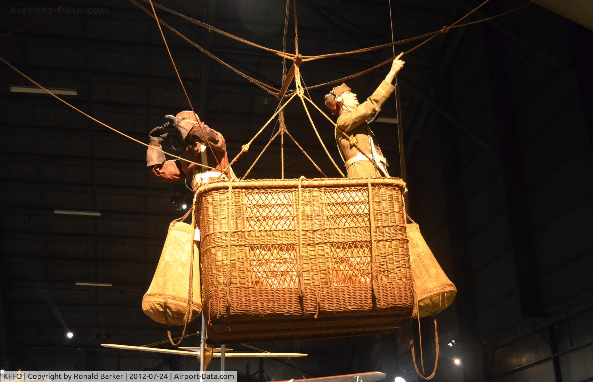 Wright-patterson Afb Airport (FFO) - WWI Balloon basket