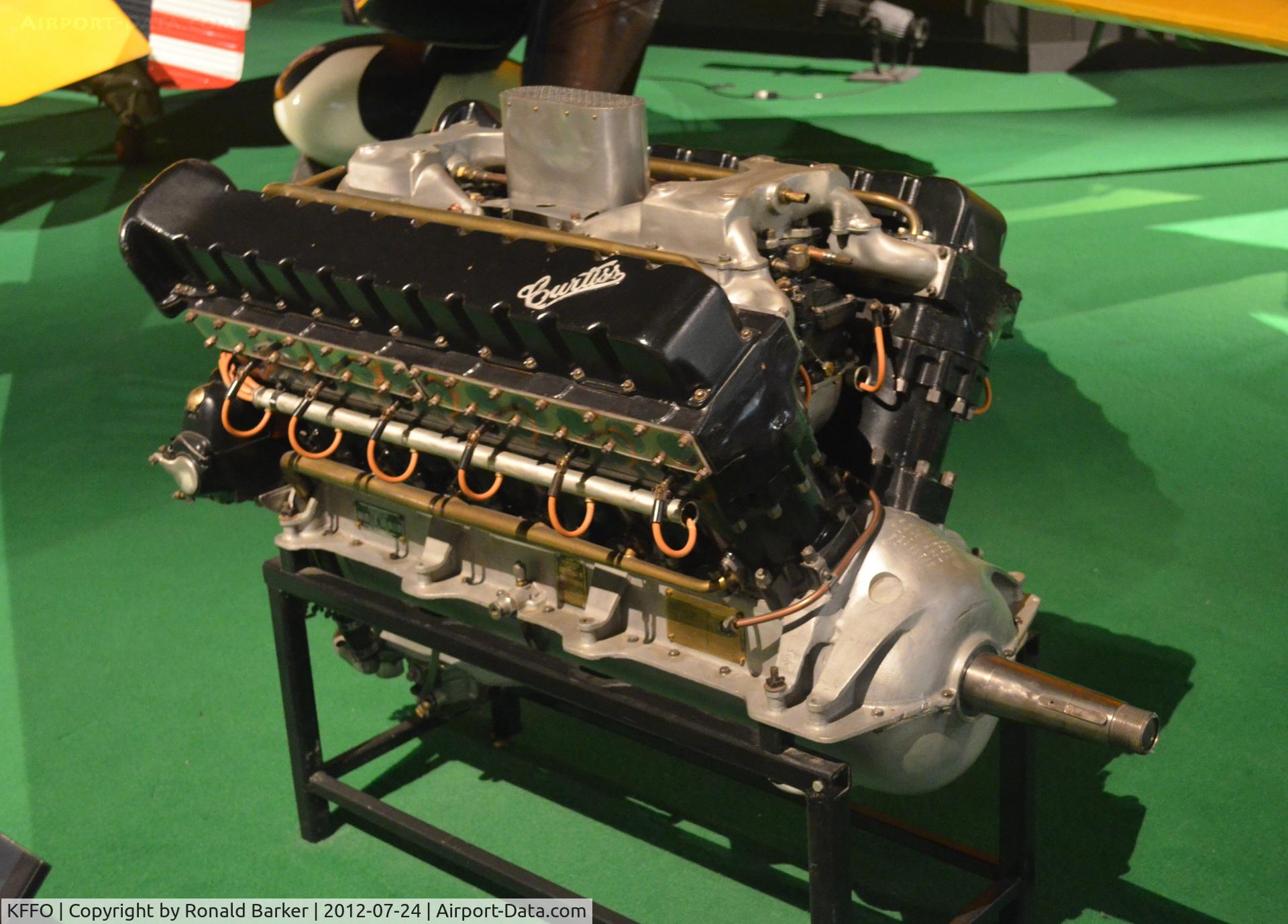 Wright-patterson Afb Airport (FFO) - Curtiss motor