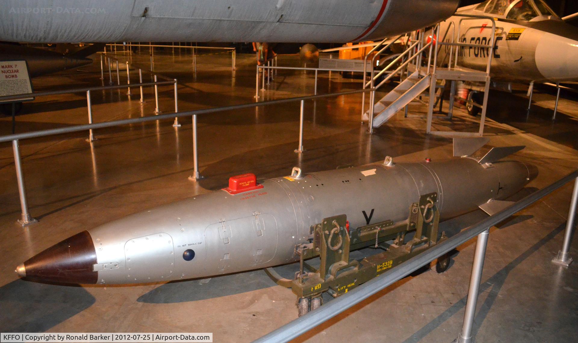 Wright-patterson Afb Airport (FFO) - B-28 bomb at AF Museum