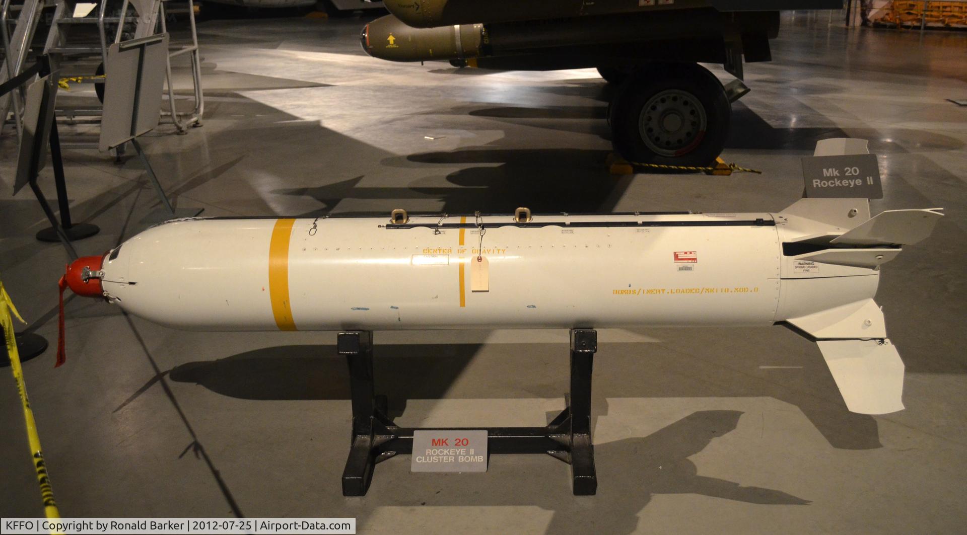 Wright-patterson Afb Airport (FFO) - MK 20 Rockeye at AF Museum