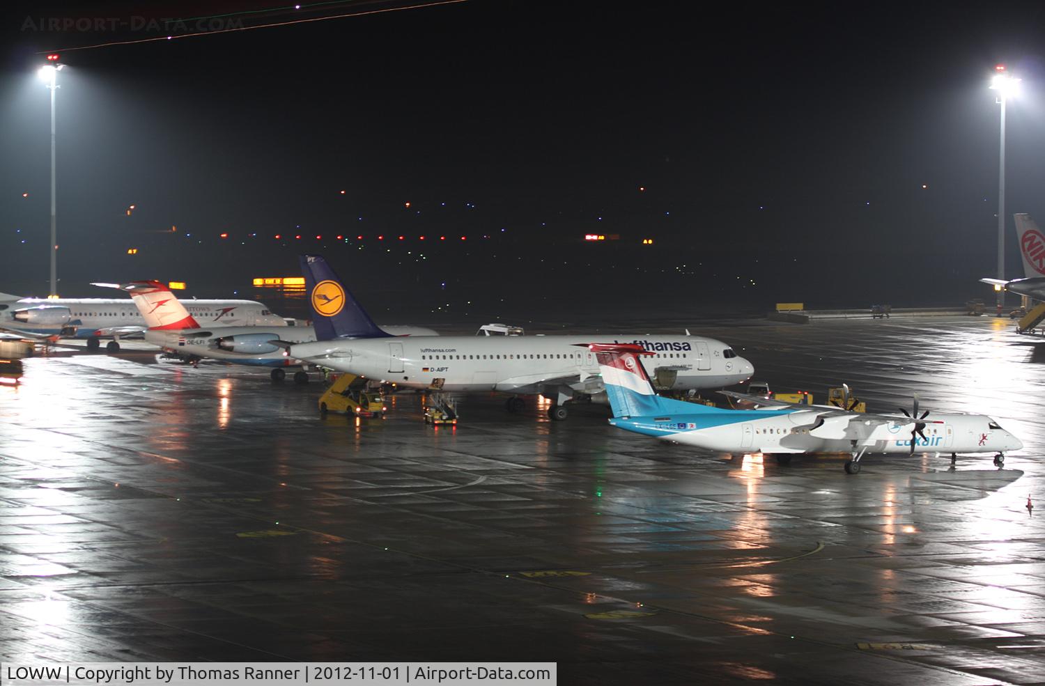 Vienna International Airport, Vienna Austria (LOWW) - Vienna at night