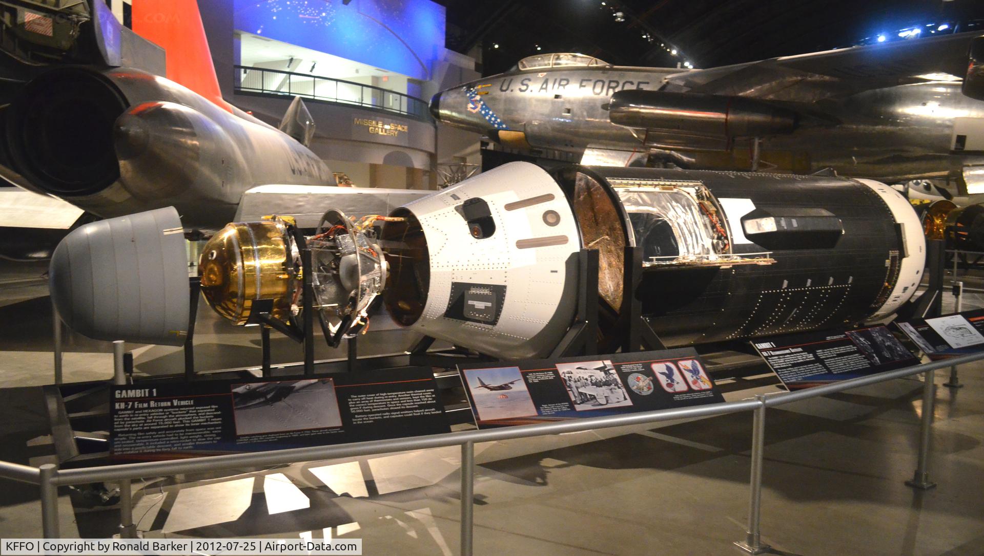 Wright-patterson Afb Airport (FFO) - AF Museum  KH-7 GAMBIT 1