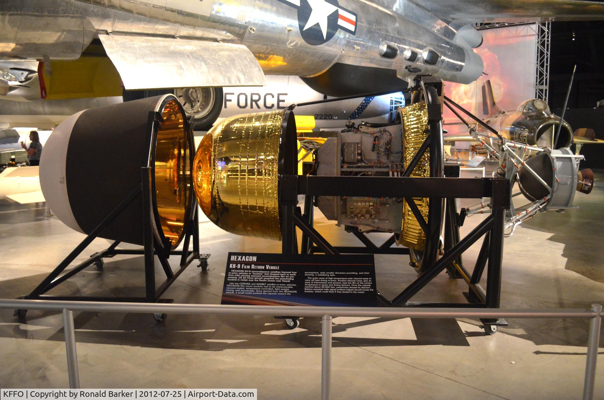Wright-patterson Afb Airport (FFO) - AF Museum KH-9 HEXAGON