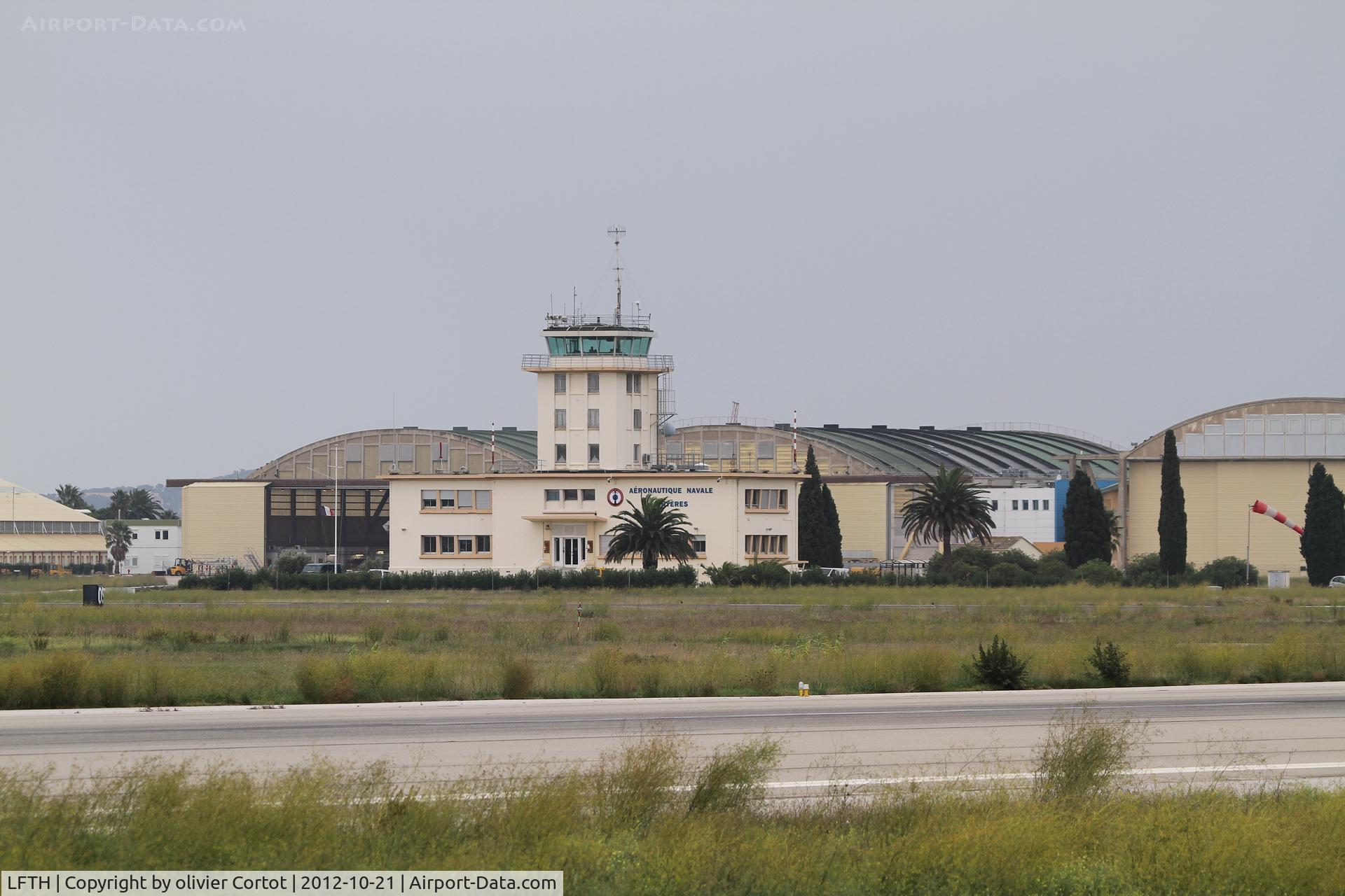 Hyères Le Palyvestre Airport, Hyères France (LFTH) - The military side of the airport, french navy airbase.