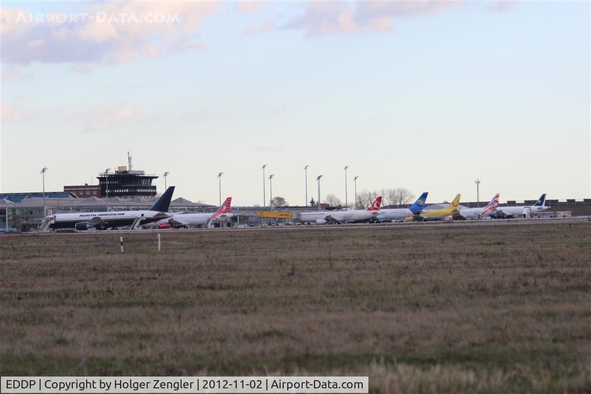 Leipzig/Halle Airport, Leipzig/Halle Germany (EDDP) - Not a all days view: Aircrafts from 4 continents on apron 1....