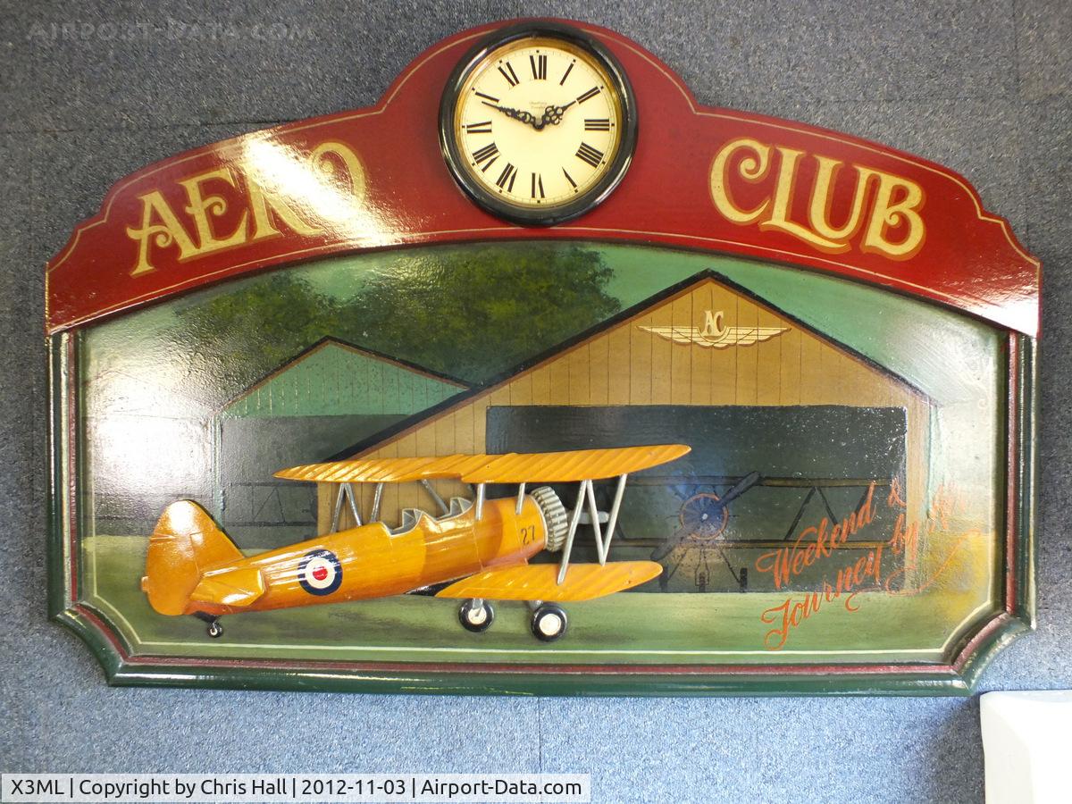 X3ML Airport - on the club house wall 