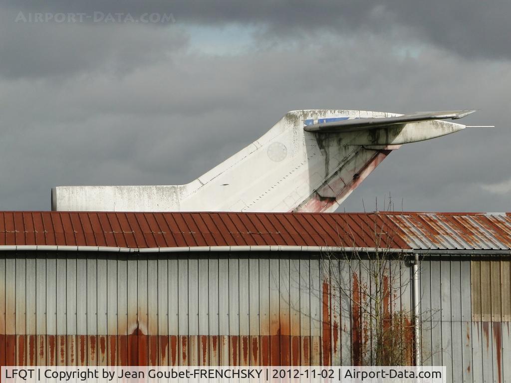 Merville Calonne Airport, Merville / Hazebrouck France (LFQT) - old Air France Boeing 727
