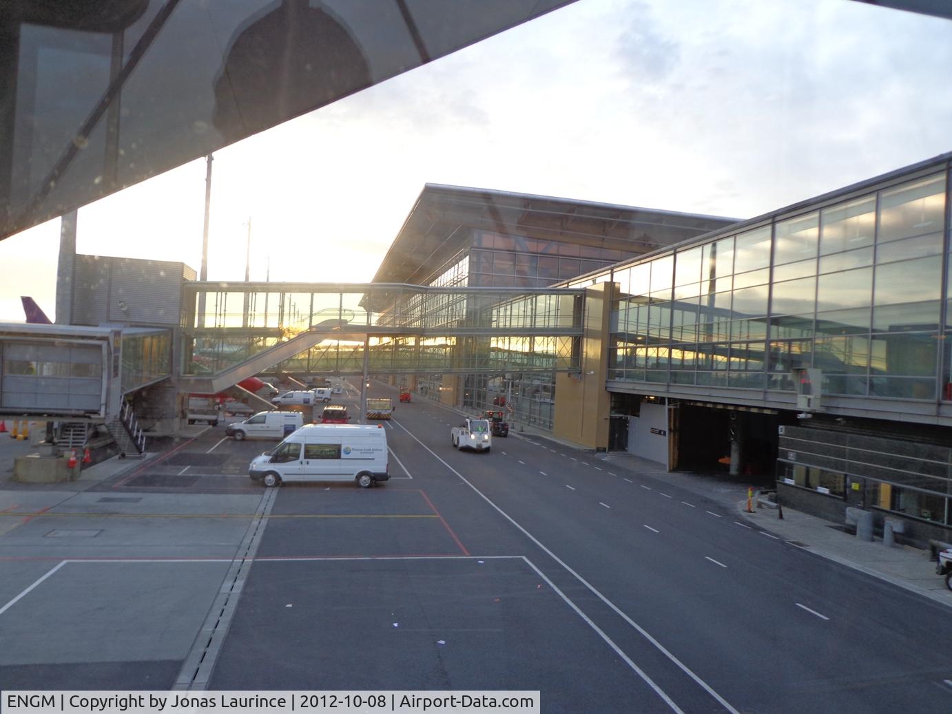 Oslo Airport, Gardermoen, Gardermoen (near Oslo), Akershus Norway (ENGM) - View of Oslo Gardermoen Airport