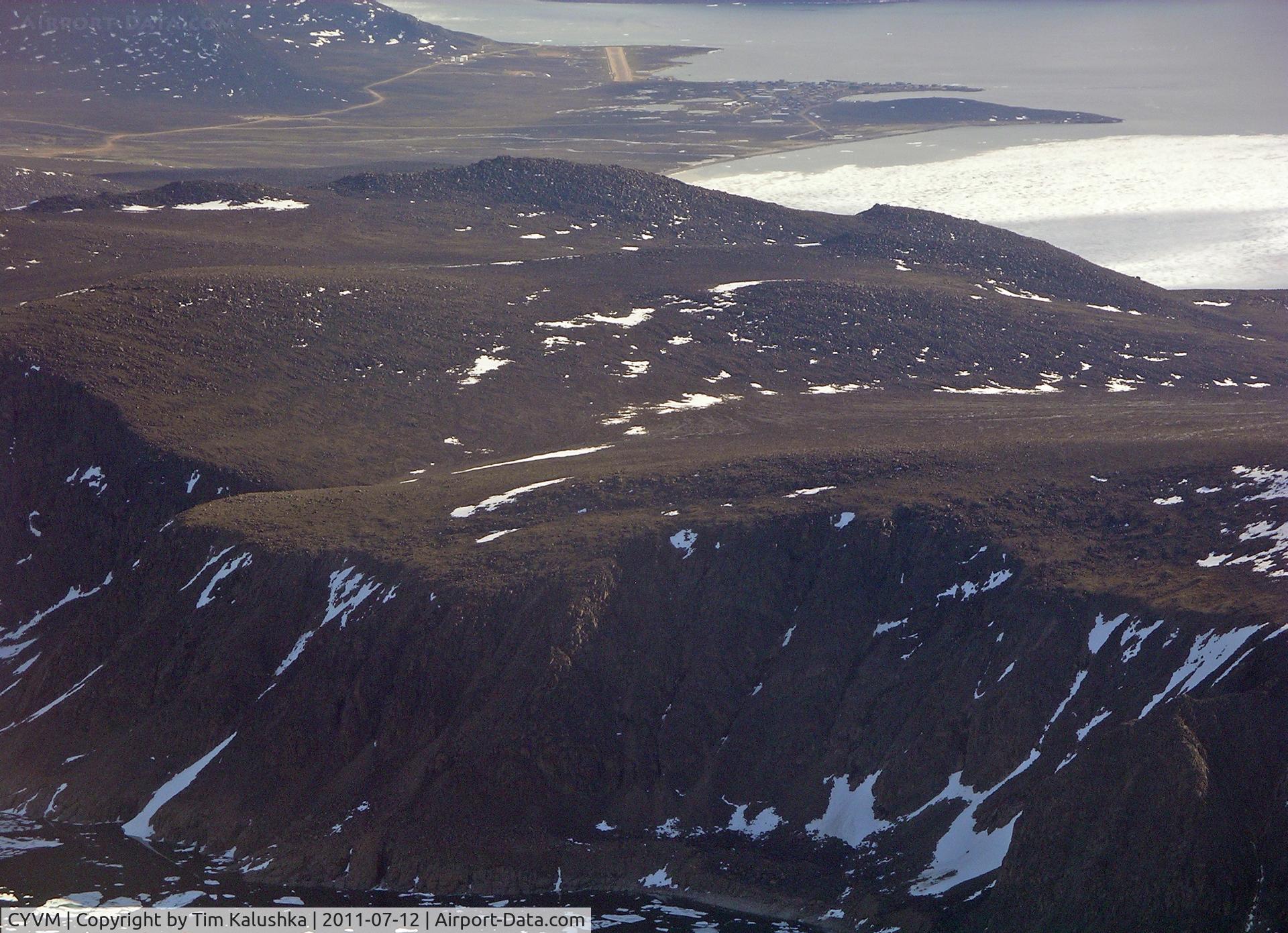 Qikiqtarjuaq Airport, Qikiqtarjuaq, Nunavut Canada (CYVM) - Procedure turn NDB A True for runway 21