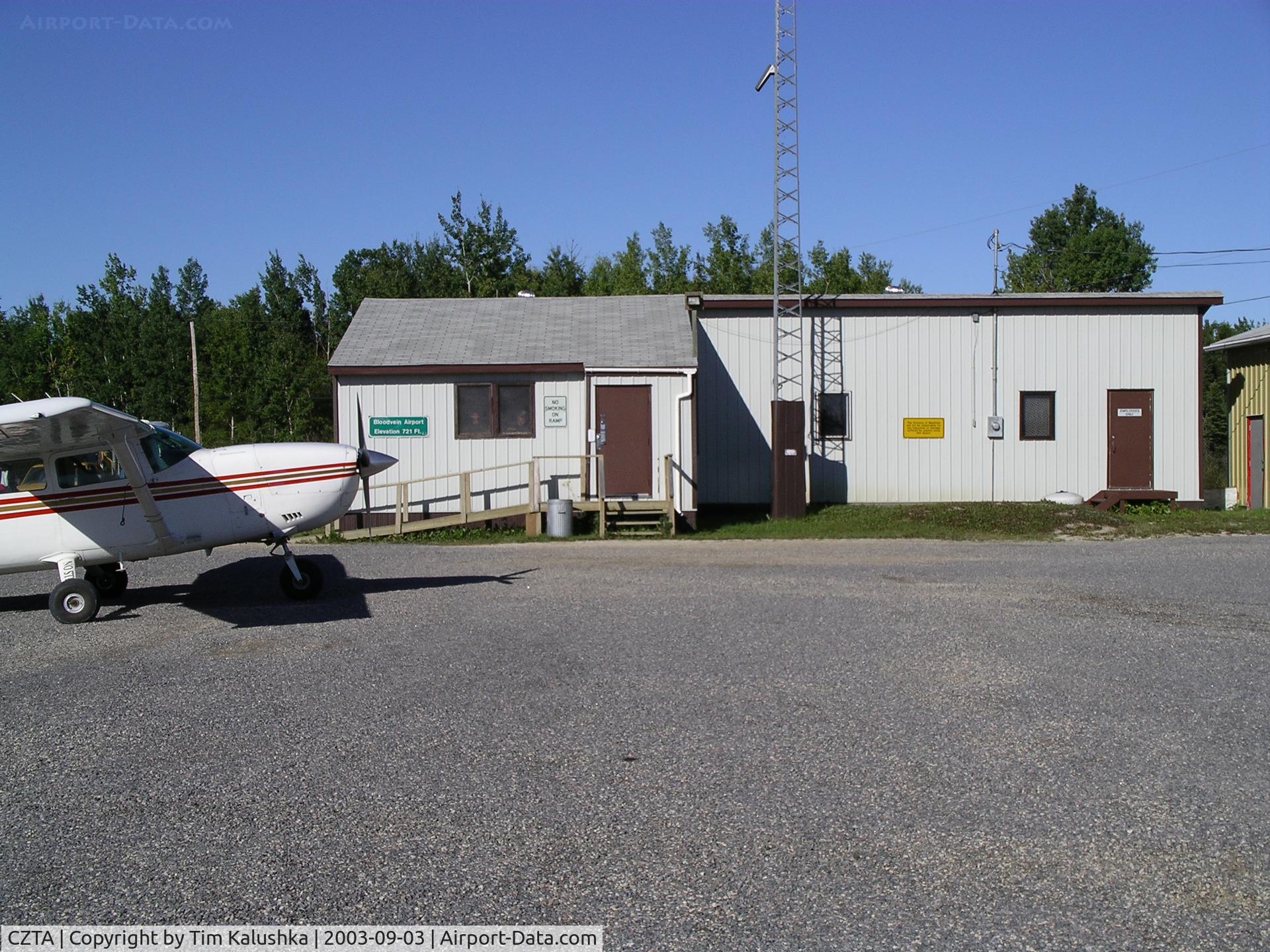 Bloodvein River Airport, Bloodvein River, Manitoba Canada (CZTA) - Bloodvein Terminal Building