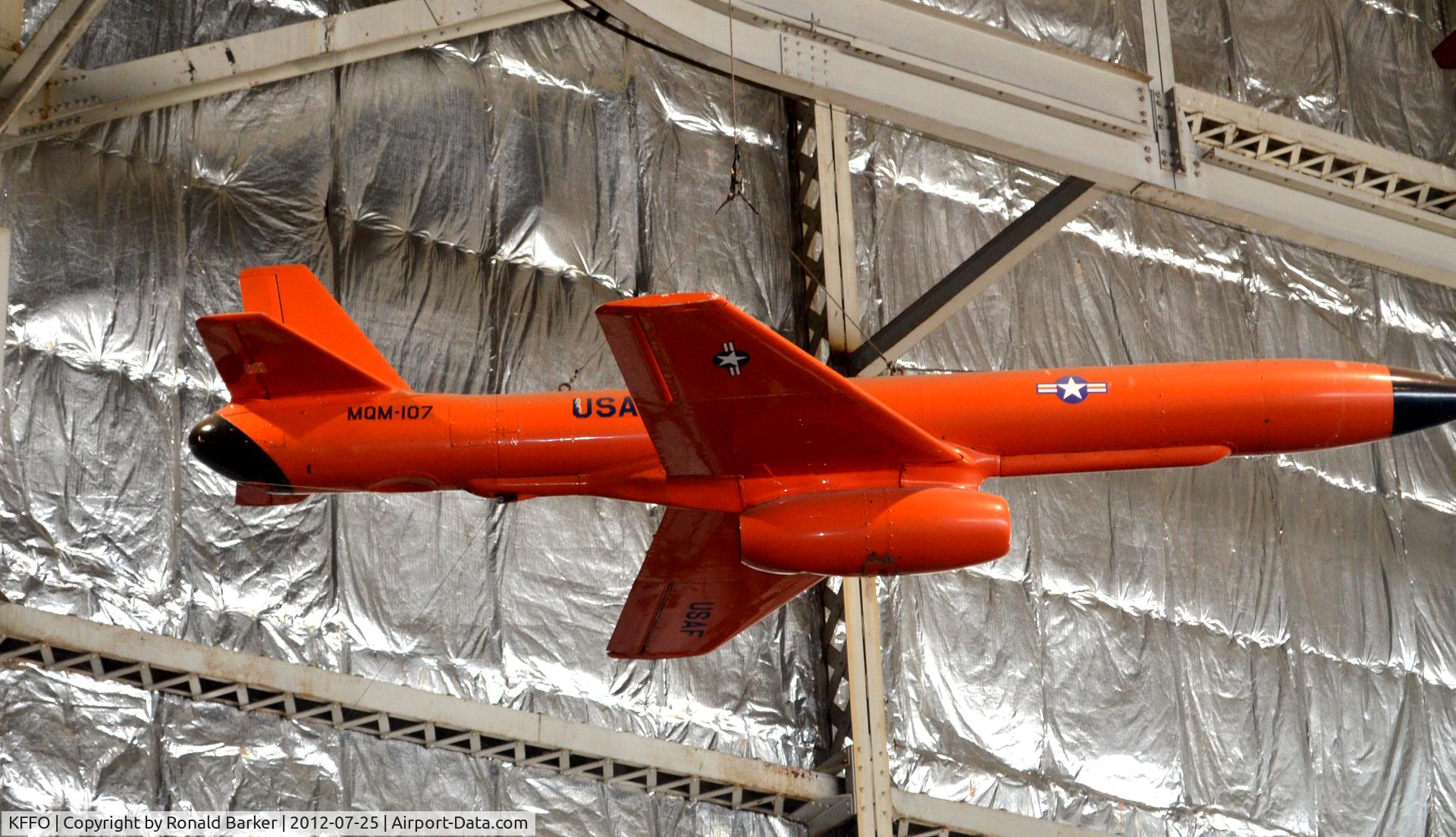 Wright-patterson Afb Airport (FFO) - MQM-107 Streaker at AF Museum