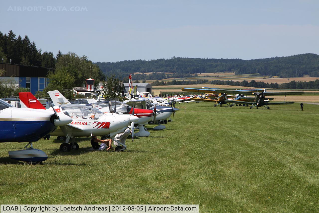 LOAB Airport - overview Dobersberg Airshow 2012
