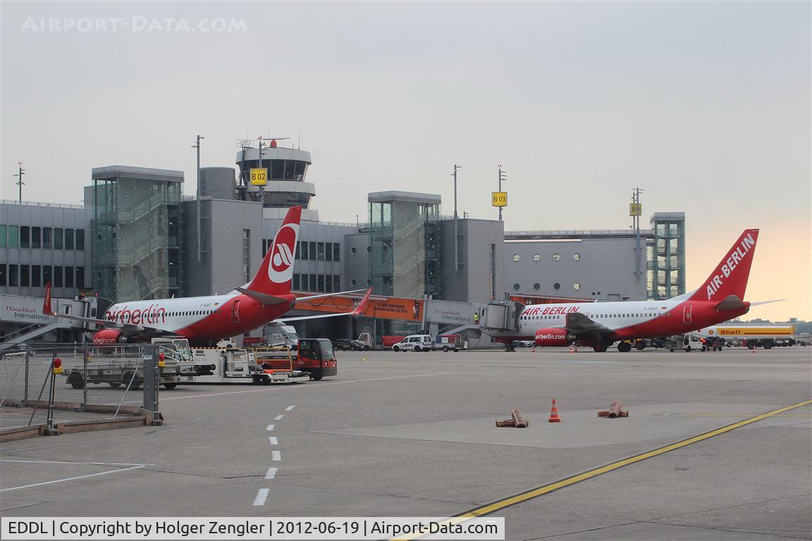 Düsseldorf International Airport, Düsseldorf Germany (EDDL) - At terminal B....