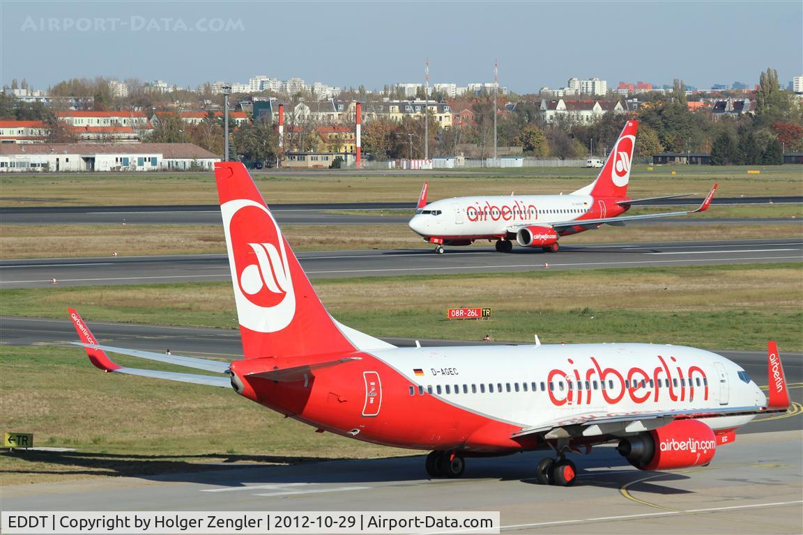 Tegel International Airport (closing in 2011), Berlin Germany (EDDT) - View into a mirror.....