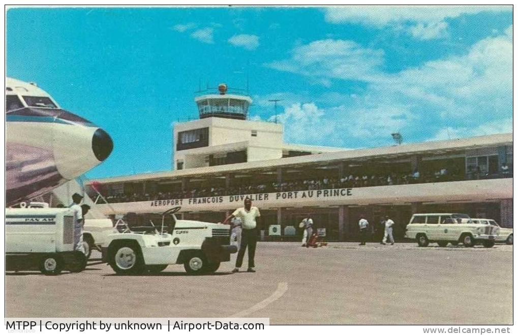Port-au-Prince International Airport (Toussaint Louverture Int'l), Port-au-Prince Haiti (MTPP) - The Toussaint Louverture International Airport (at this time François Duvalier International Airport) in its early days ...