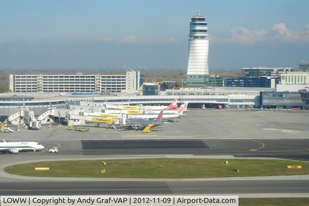 Vienna International Airport, Vienna Austria (LOWW) - Overview of the VIE apron